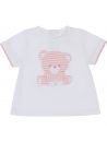 jersey T-shirt with bear patch