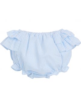 seerscuker stripes culotte with frill