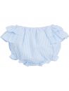 seerscuker stripes culotte with frill