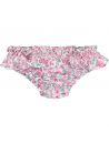 costume slip in tessuto stampato a fiori con smock