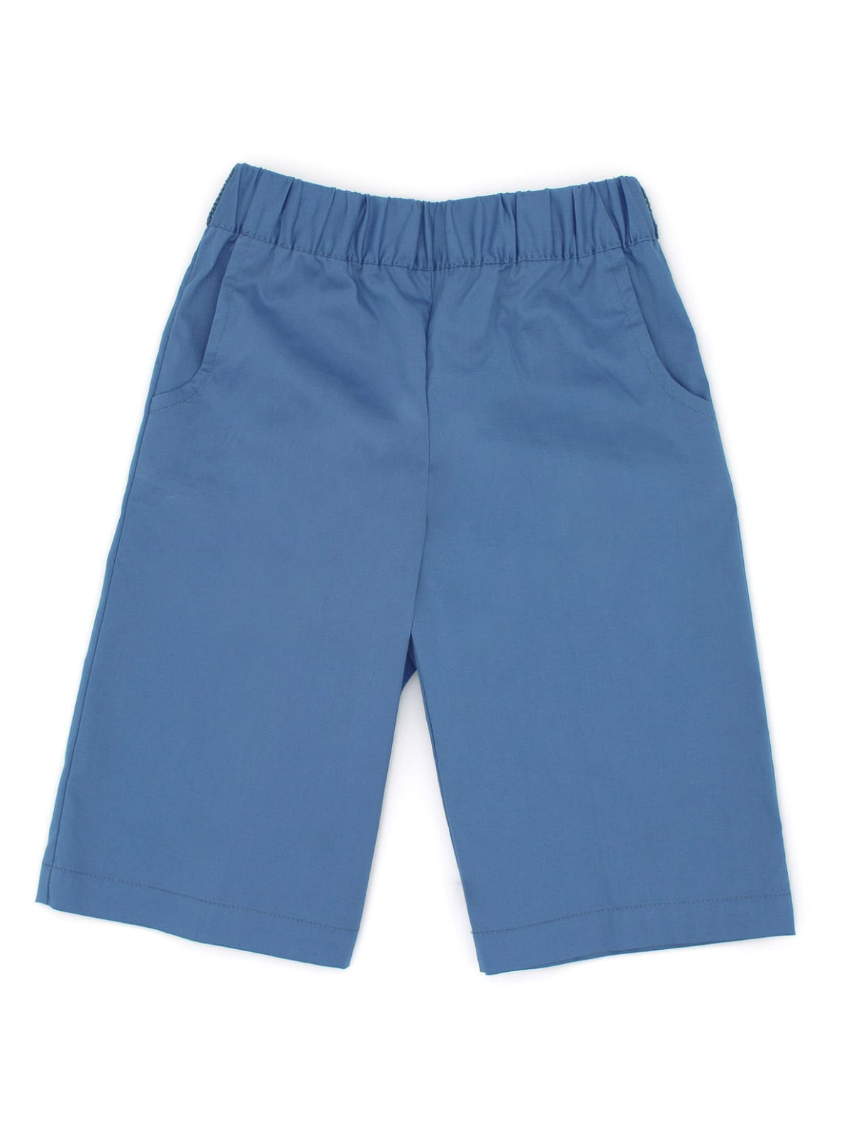 pantaloni 3/4 in drill elasticizzato con tasche