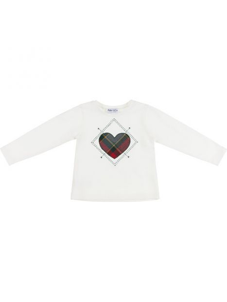t-shirt in jersey con patch