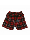 tartan shorts