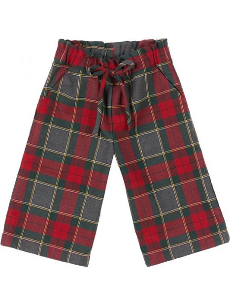 pantaloni in tartan 