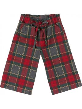 pantaloni in tartan 