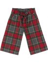 pantaloni in tartan 