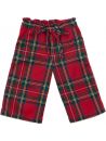 pantaloni in tartan 