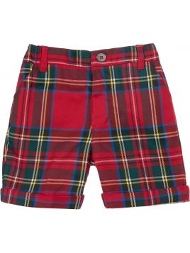 tartan bermuda
