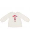 T-shirt in jersey con patch bambola
