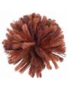 spilla con pompon in lana