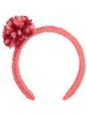 headband in thick wool with ponpon