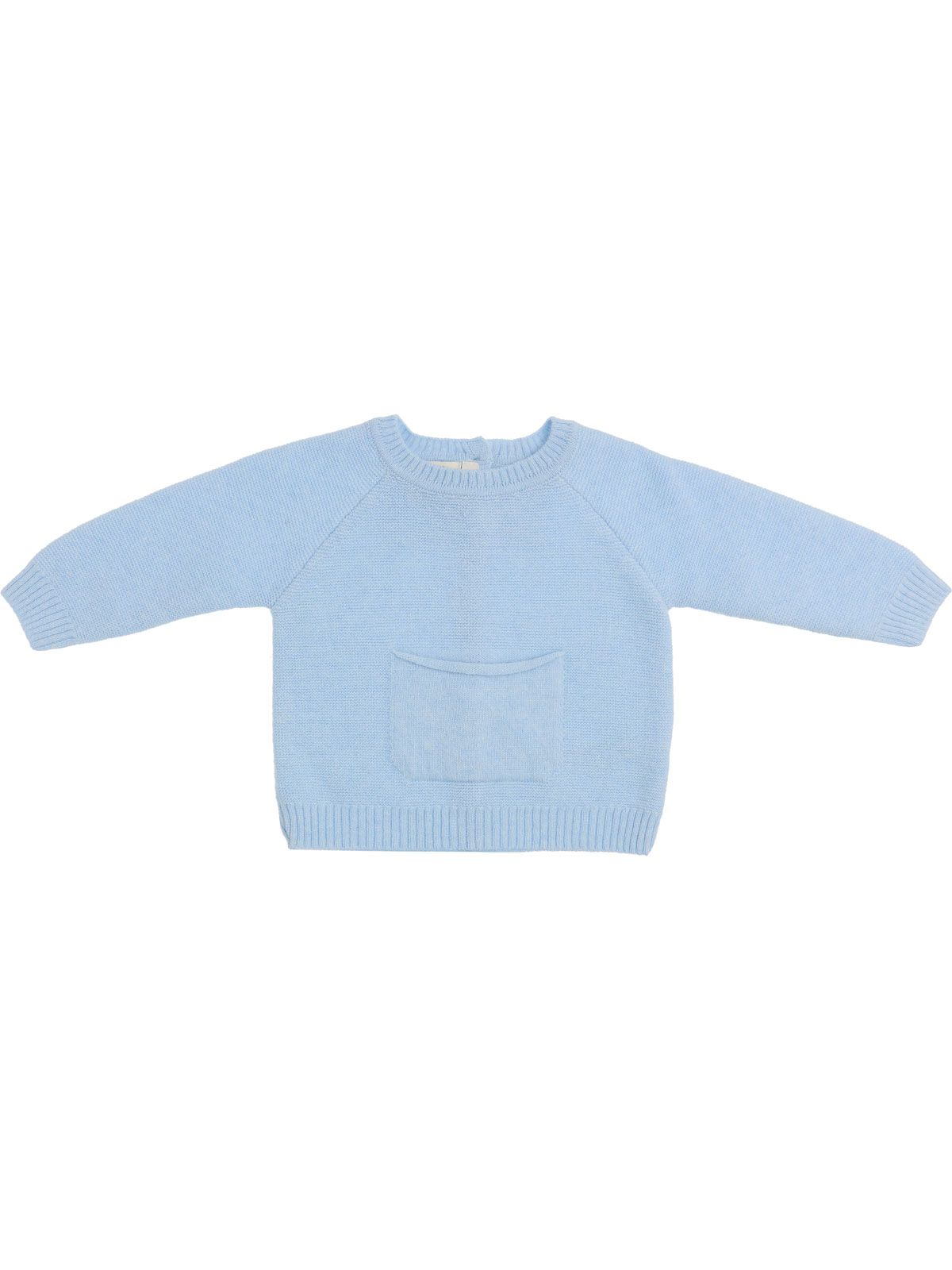 wool/cashmere pullover with pocket