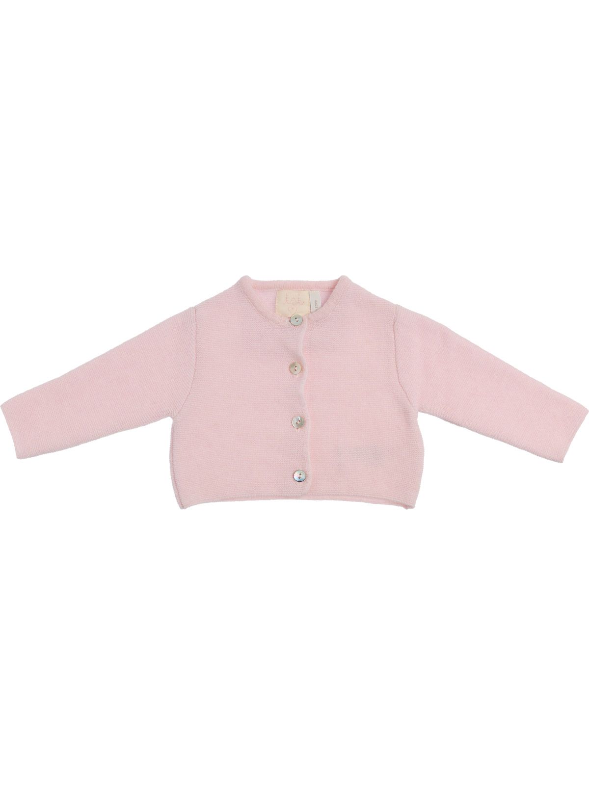 wool/cashmere short cardigan