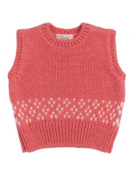 gilet in lana grossa