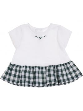 jersey t-shirt with frill