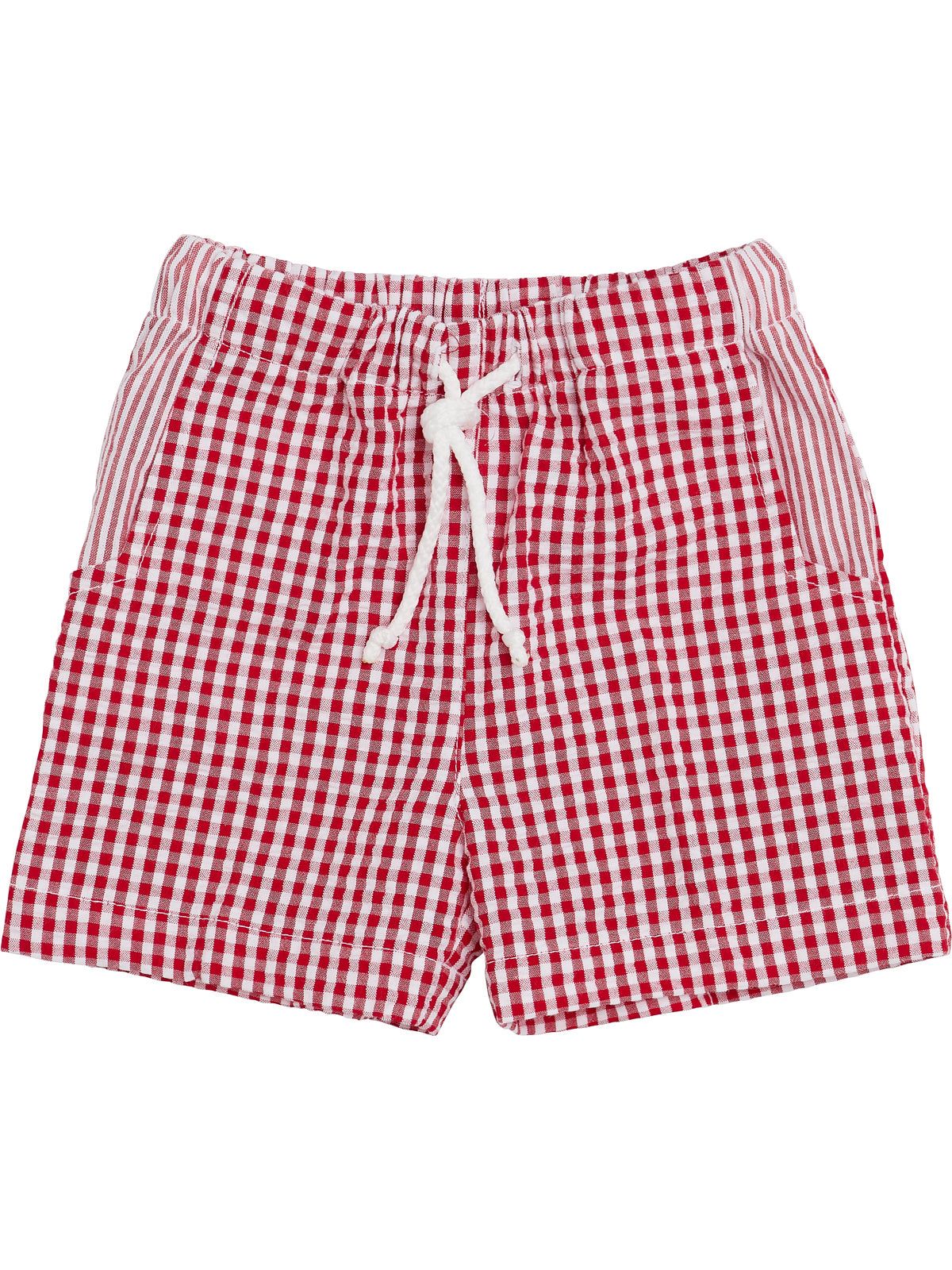 seersucker checks boxer with seersucker stripes finishings