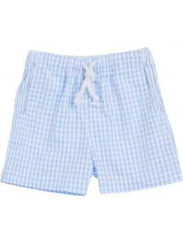 seersucker checks boxer with seersucker stripes finishings