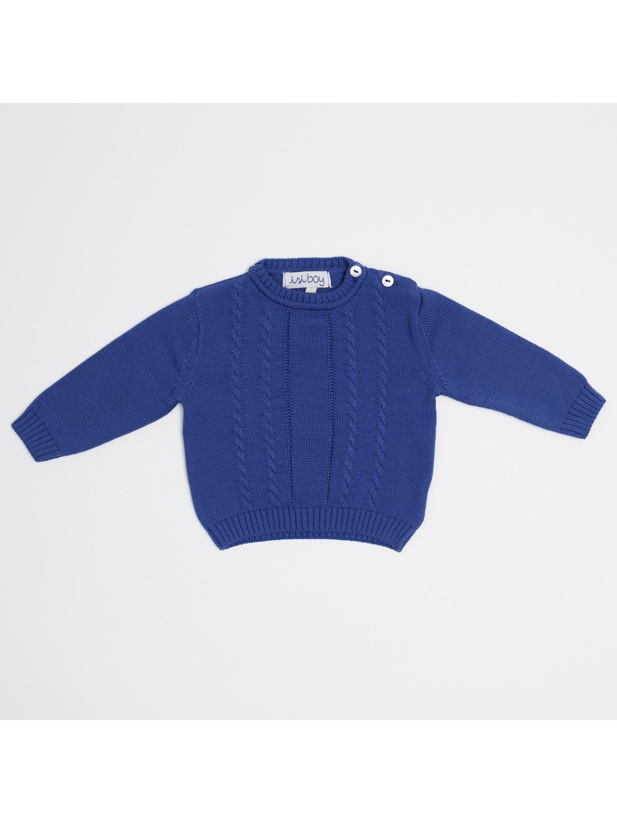 cotton boy cable pullover