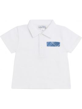 jersey boy polo with pocket finishings