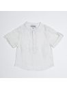 camicia bimbo in lino alla coreana 