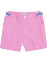 cotton canvas boy bermuda with pochet