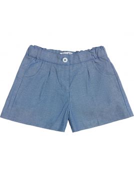 pantaloncini in tela di cotone 