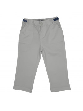 stretch drill boy trousers