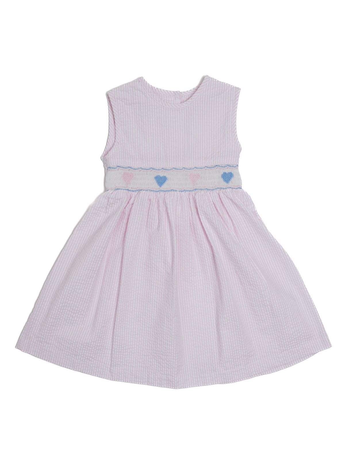 dress with heart smock 