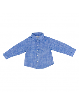 camicia bimbo in fil a fil