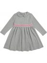 vestito in interlock con smock