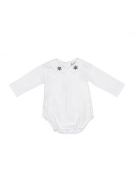 jersey body with snowflake embros on collar