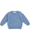 pullover bimbo in lana mouliné