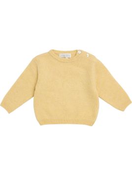 pullover bimbo in lana mouliné