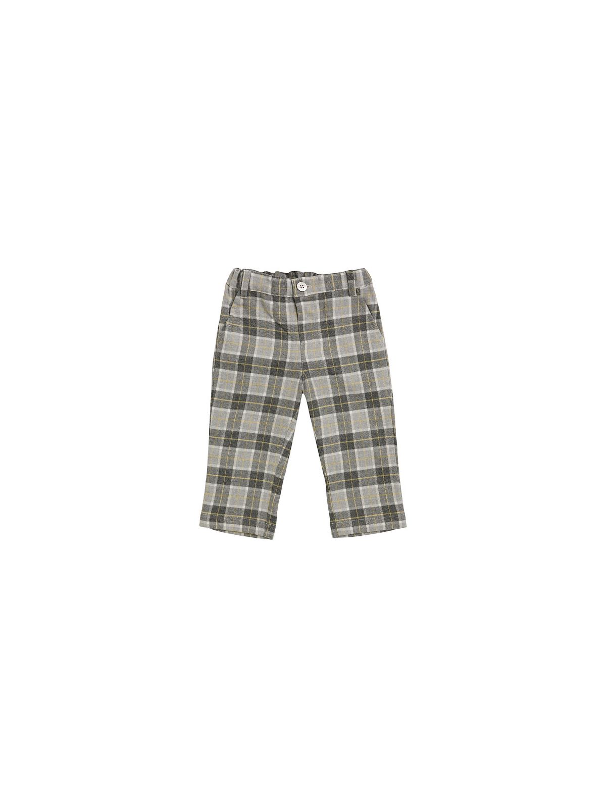 pantaloni bimbo in tartan moda