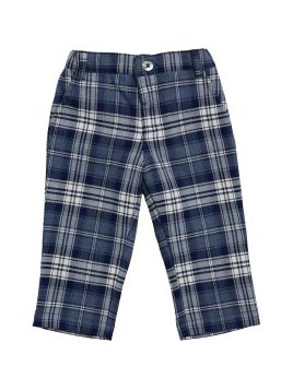 pantaloni bimbo in tartan moda