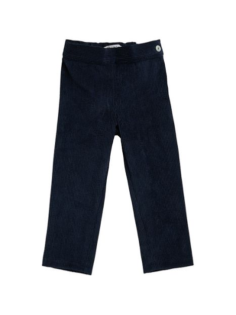 pantaloni fit asciutto in velluto a coste morbido