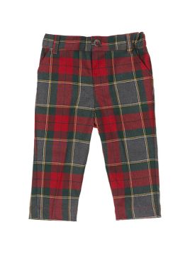 pantaloni in tartan