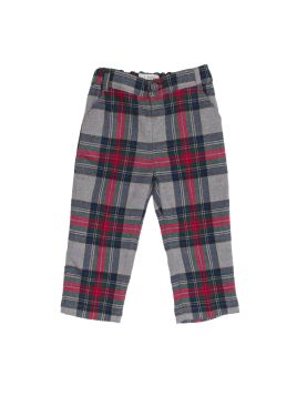 pantaloni in tartan