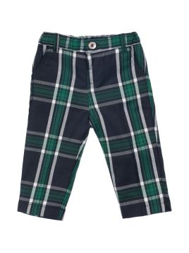 pantaloni in tartan