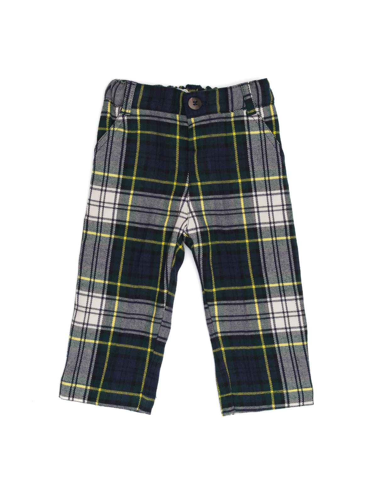 pantaloni in tartan