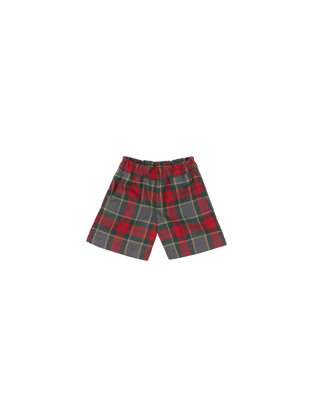 tartan shorts