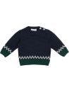 pullover in lana/cashmere con jacquard