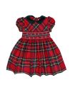 tartan dress with smock