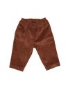 pantaloni in velluto 1000 righe con tasche 