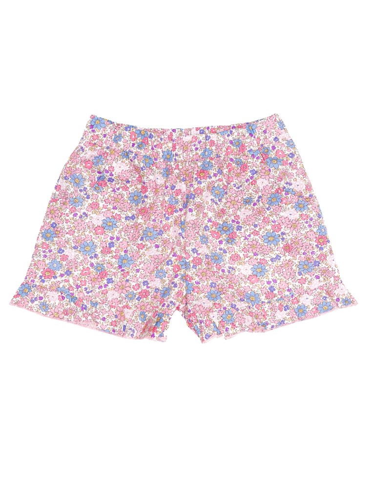 shorts in tessuto stampato