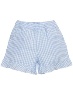 seersucher check shorts