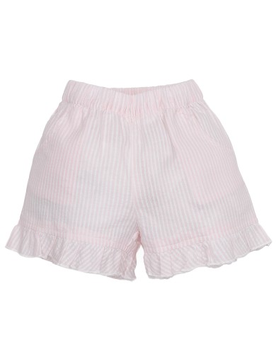 shorts a righe goffrate