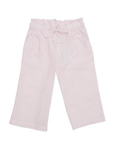 seersucker stripes 3/4 trousers