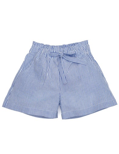 shorts a righe goffrate