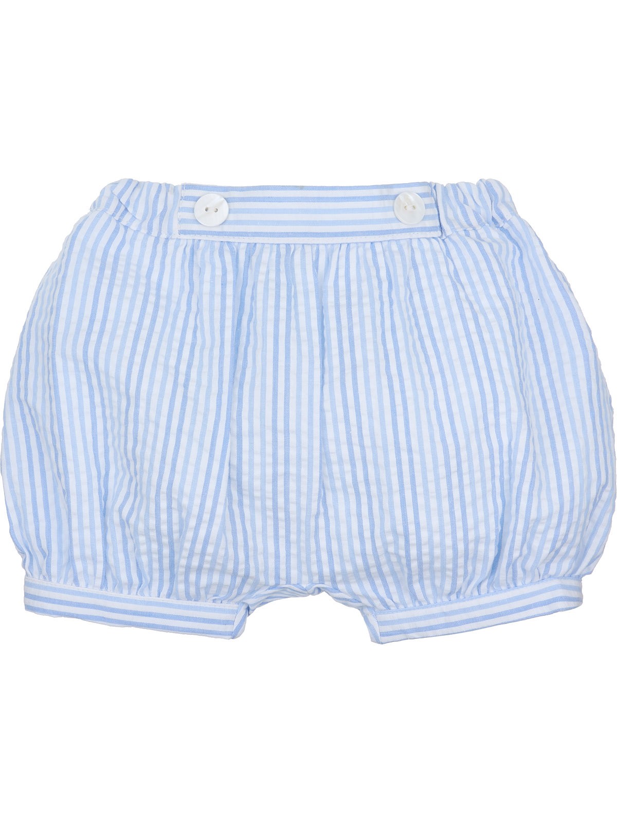 culotte con bottoni a righe goffrate